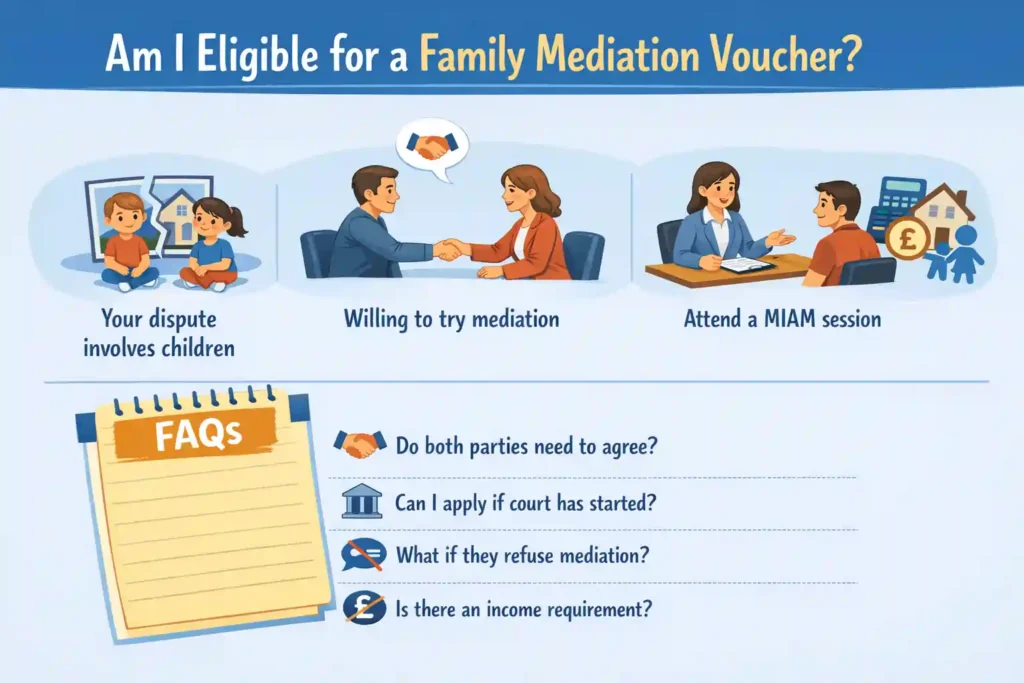 Am I Eligible for a Family Mediation Voucher Greater Manchester?