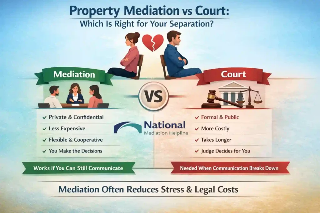 Property Mediation vs Court: Which Is Right for Your Separation Greater Manchester?