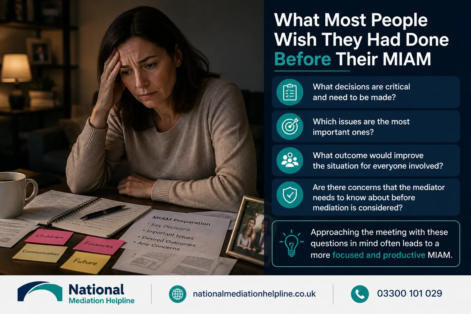 How to prepare for a miam in Greater Manchester What most people miss what should they have done before miam